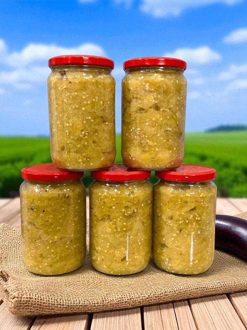 Köz Patlıcan 5 Kavanoz