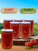Domates Sos 5 Adet + Menemen Sos 5 Adet
